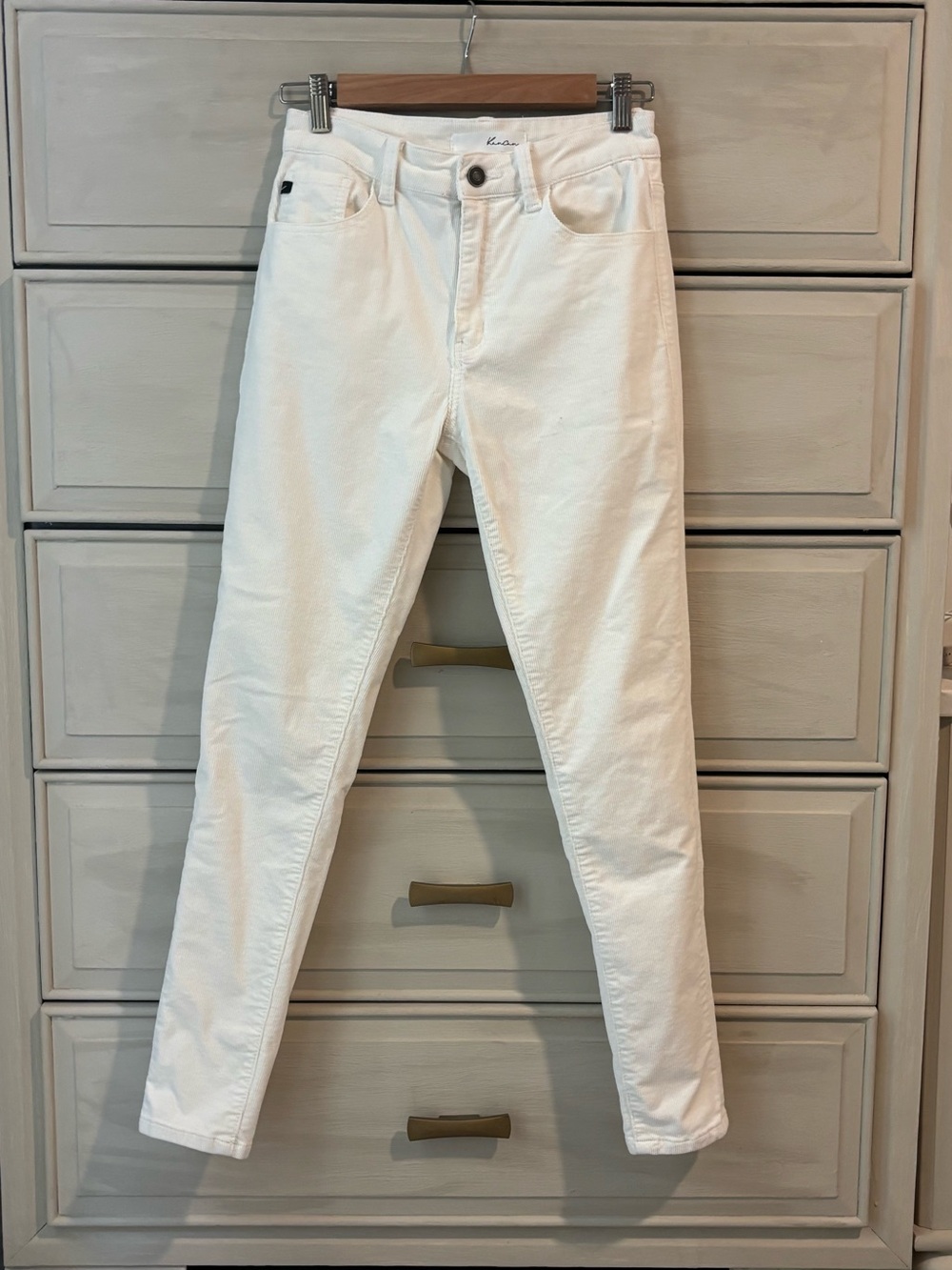 KanCan Cream Skinny Jeans Size 5/26